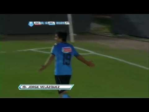 Gol de Velázquez. Independiente 0 - Belgrano 1. Torneo Inicial 2012. Fecha 15. Fútbol Para Todos