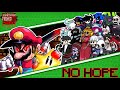 NO HOPE But Every Turn Different Character Sings 😼🎶 (FNF: Mario Madness)