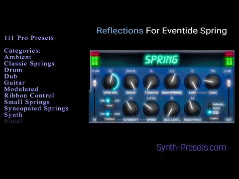 Eventide Spring Reverb New Presets 2