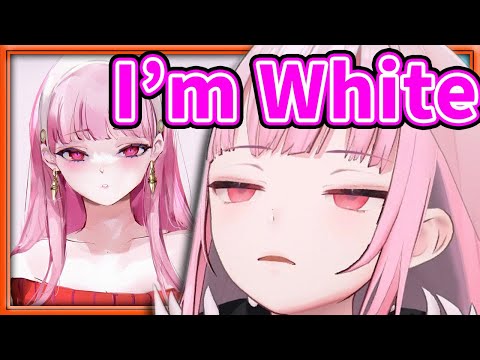 Chat Forgot that Calli is White 【Mori Calliope / HololiveEN】