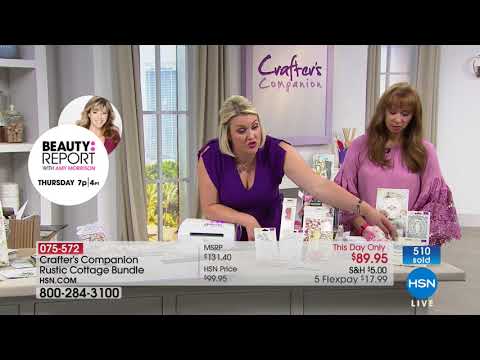 HSN | Crafter's Companion Celebration 07.11.2018 - 10 PM