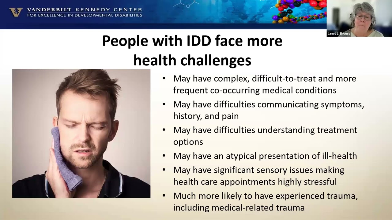The IDD Toolkit: Tools to Enhance Health Care for Adults w/ Intellectual Developmental Disabilities