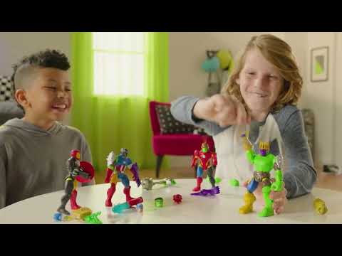 AVENGERS MIXMASHERS Herojaus figūrėlė, 12,7 cm video