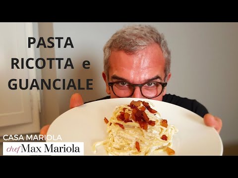 PASTA alla PECORARA alla romana con RICOTTA e GUANCIALE - Ricetta di Chef Max Mariola