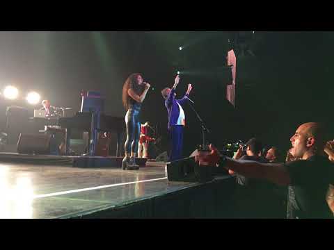 Julieta Rada y Fito Páez en el Luna Park,  mayo 2018