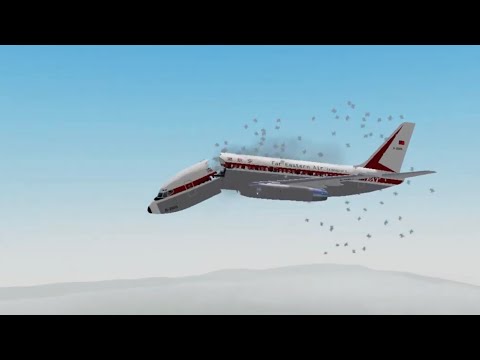 Far Eastern Air Transport Flight 103 (Roblox Crash Animation)