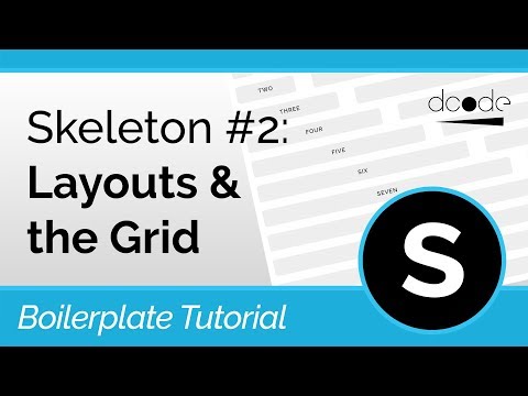 Skeleton CSS Boilerplate Tutorial 2 The Grid
