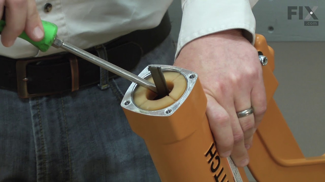 Replacing the Poppet