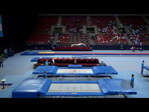 WIEBERING Pascaline (NED) - 2017 Trampoline Worlds, Sofia (BUL) - Qualification Trampoline Routine
