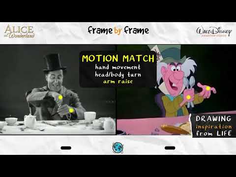Ed Wynn Test Footage | Alice in Wonderland Animation Analysis #agorastudio #framebyframe #disney