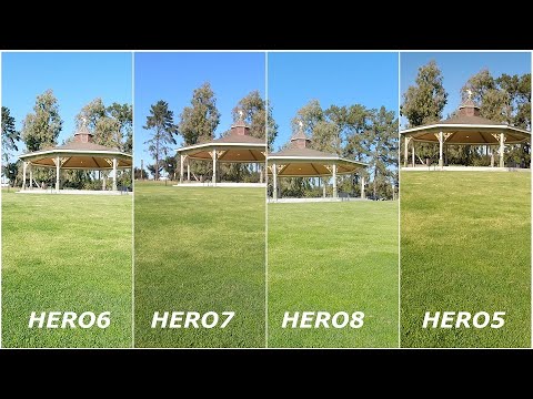 GoPro HERO8 versus 5 6 7  Comparing the Kings of Action Cameras - Low Light at end of video