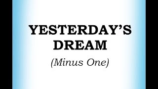 Yesterday&#39;s Dream - ABC Kids (Minus One)