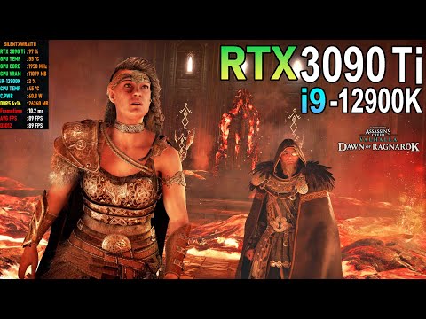 RTX 3090 Ti : Assassin’s Creed Valhalla 4K Ultra Settings | i9-12900K | DDR5 Ram
