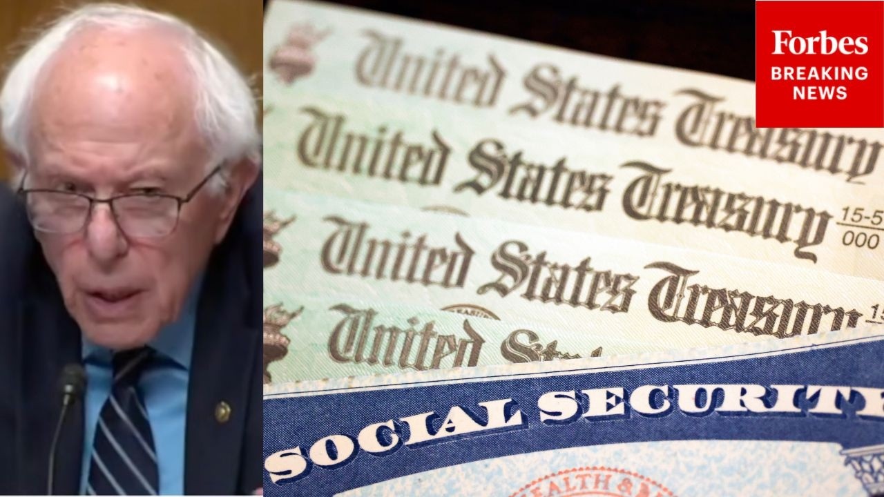 Video: Sanders Calls to Lift Social Security Tax Cap Above $184,500