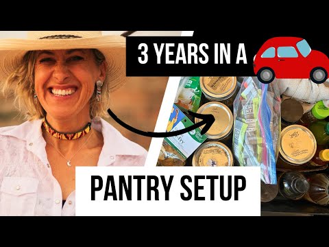 Car Camping Pantry Staples | How I Organize My Camp Kitchen (3 Years Living In an SUV)