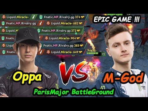 Miracle - [Lina] vs Fnatic Mp - [Necrophos] EPIC GAME ParisMajor Rank Dota 2 7.21d Pro Gameplay