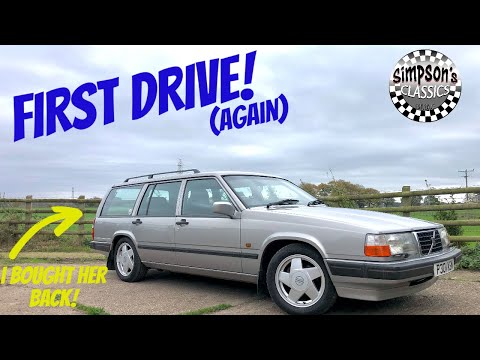 FIRST DRIVE of My VOLVO 940 Turbo - AGAIN!