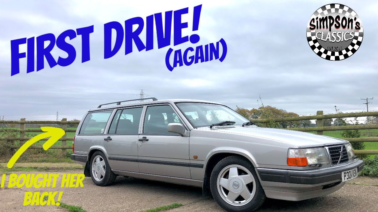 FIRST DRIVE of My VOLVO 940 Turbo - AGAIN!