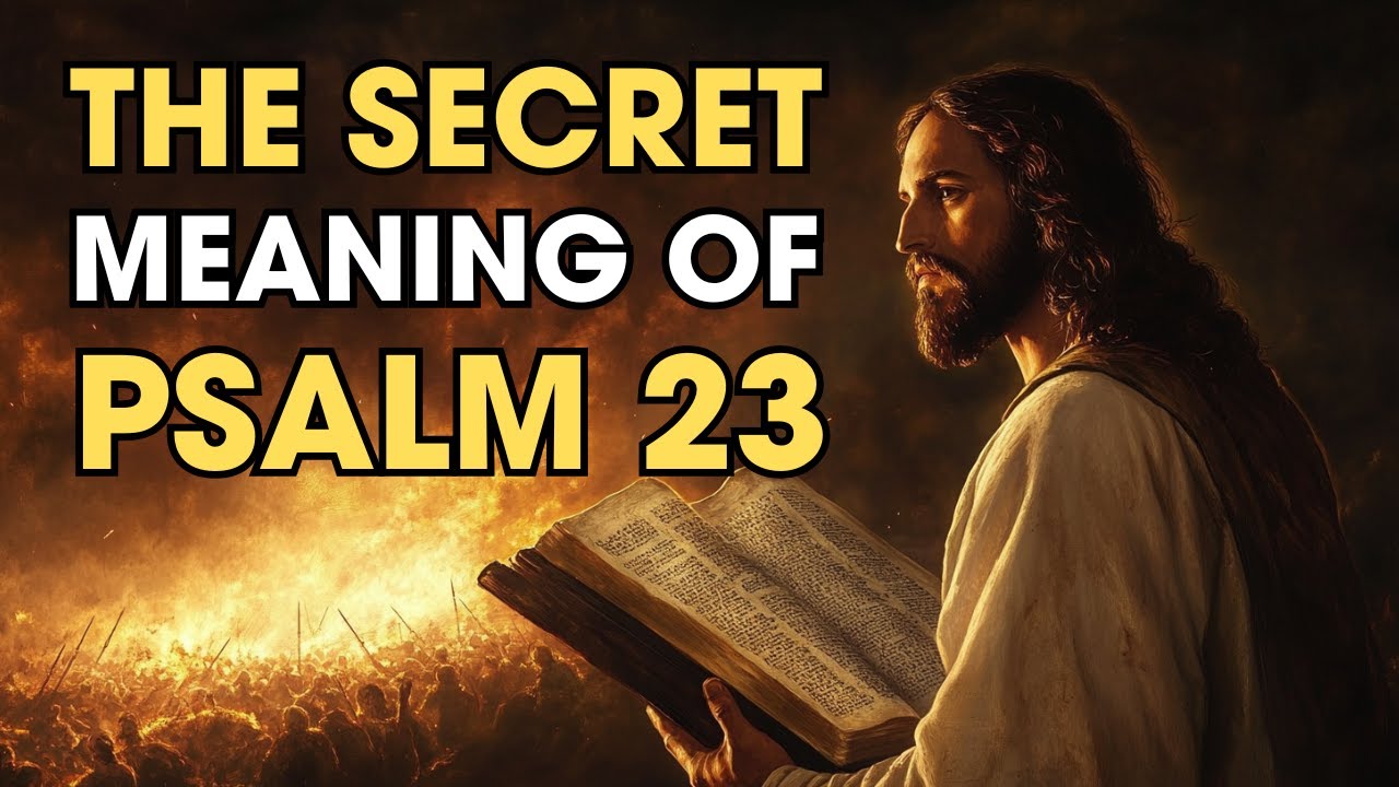 The SECRET of Psalm 23 That Will Change Your Life Forever – Most People MISS This! | Biblical Wisdom