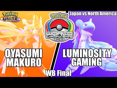 Oyasumi Makuro vs Luminosity Gaming - World Championships 2023 WB Final | Pokemon Unite