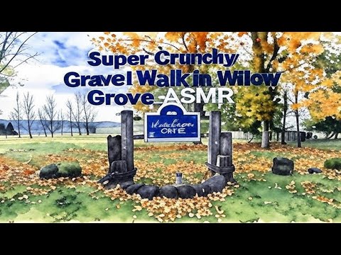 Super Crunchy Gravel Walk, Willow Grove, Washington ASMR