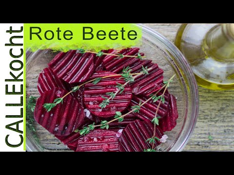 Rote Bete aus dem Backofen - Bester Geschmack und Farbe - Rezept