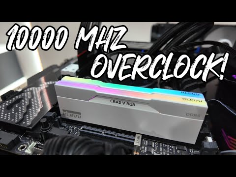KLEVV Hits 10,000MHz Memory Speeds!