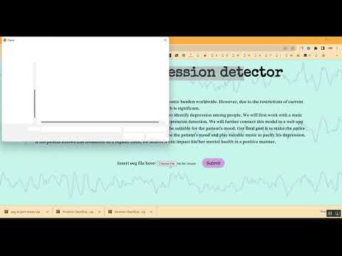 EEG Based Depression in Python Projects