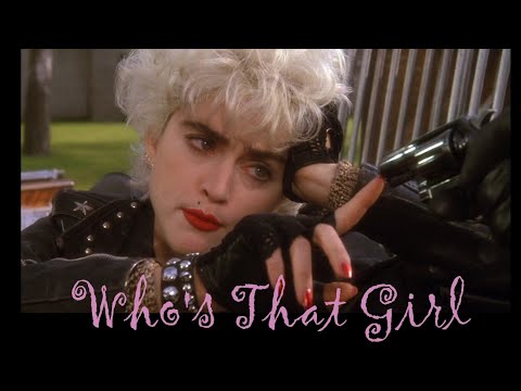 Who's That Girl (USA 1987) Trailer deutsch / german VHS (Madonna)
