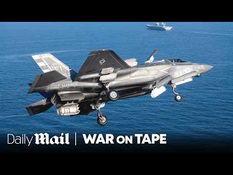 Up close with the world’s most-advanced fighter jet - the F-35 | War On Tape | Daily Mail