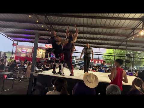 Redd Davis vs Kaius for the baddest man in Texas championship & the services of Bigg Redd.