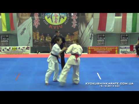 Open Ukraine Cup (WKO), Semifinal -55, Veresnyak Alena - Melnychuk Anastasiya