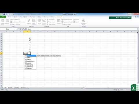 95 What Is A Function || VBA Tutorial || Lecture || Microsoft Excel ||