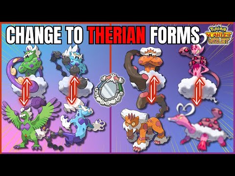 How To Change Tornadus, Thundurus, Landorus & Enamorus' Form in Pokémon Scarlet and Violet
