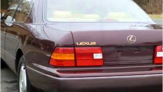 preview picture of video '1999 Lexus LS 400 Used Cars Dumfries VA'