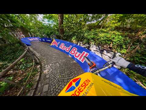 Hold Tight for This Thrilling Urban Downhill Run