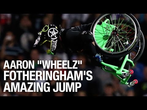 Aaron "Wheelz" Fotheringham's Amazing Jump