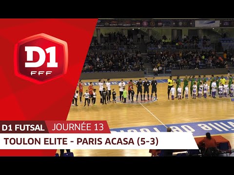 J13 : Toulon Elite Futsal - Paris ACASA (5-3)