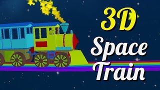 Timpy Train in Space- 3D Space Train: Free Kids Game