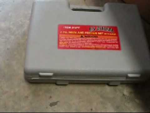 Harbor Freight autobody hammer and dolly set US General part#31277 review