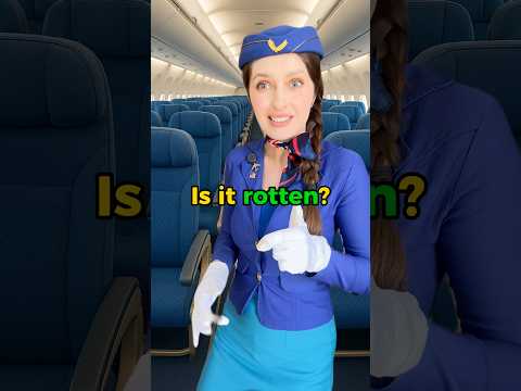 Food on the plane is like this ✈️ #englishtips #englishlanguage #learnenglish