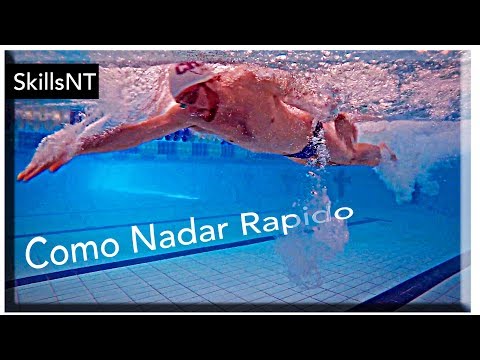 How to swim fast front crawl. Tecnica de natacion
