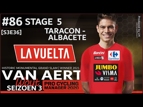 Wout van Aert verkent La Vuelta | RIT 5: Taracon - Albacete [Afl.86 - S3 |EXT 1.1] PCM20