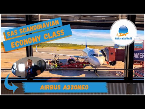 YouTube thumbnail for Scandinavian Airlines Airbus A320neo