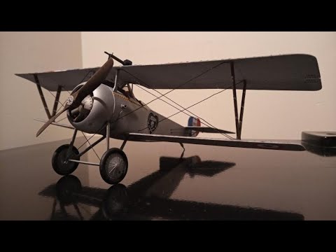 Full build video of the Academy 1:32nd scale Nieuport 17