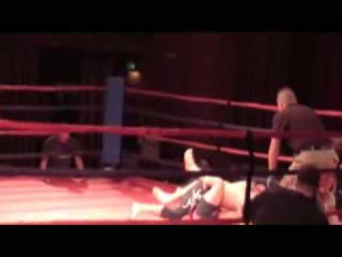 Arnie first MMA fight 1-0