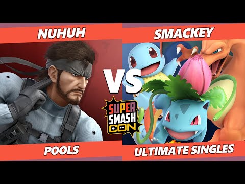 SSC Fall Fest  - NuhUh (Snake) Vs. Smackey (Pokemon Trainer) SSBU Ultimate Tournament
