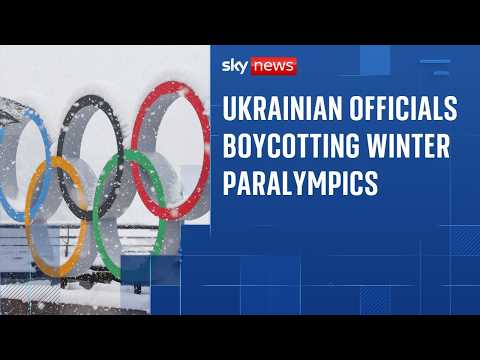 Ukrainian officials to boycott Winter Paralympics over Russia decision