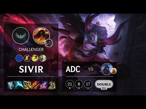 Sivir ADC vs Aphelios - EUW Challenger Patch 12.3