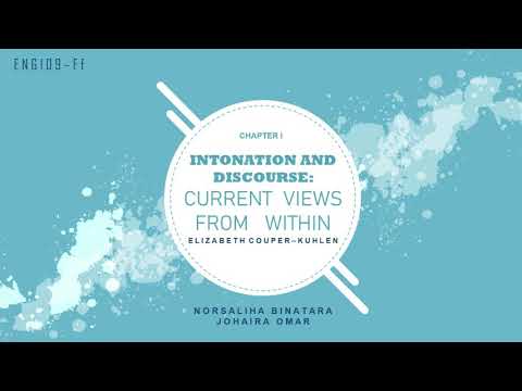 Intonation and discourse: Current views from within
